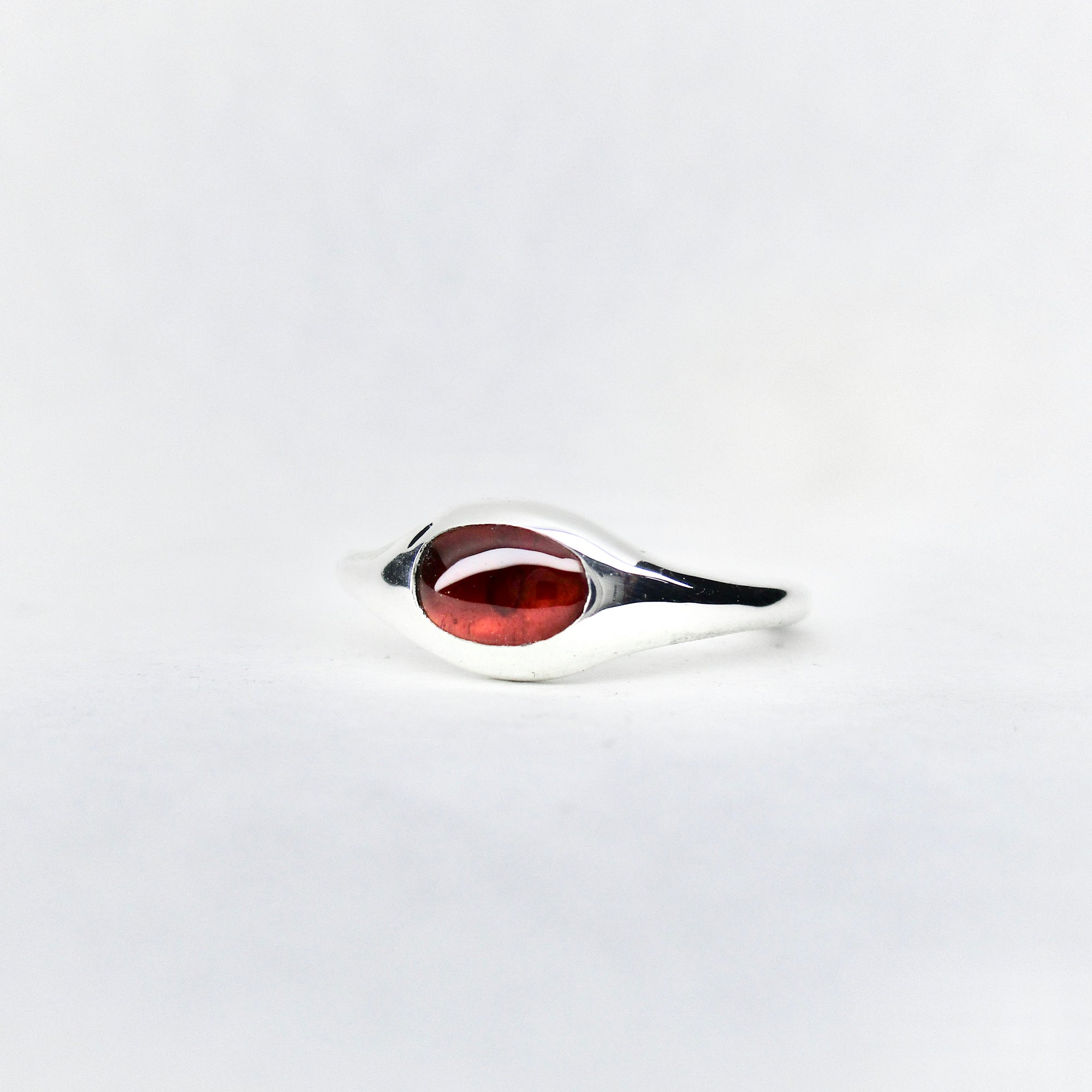 Mini Pools of Light Ring Garnet