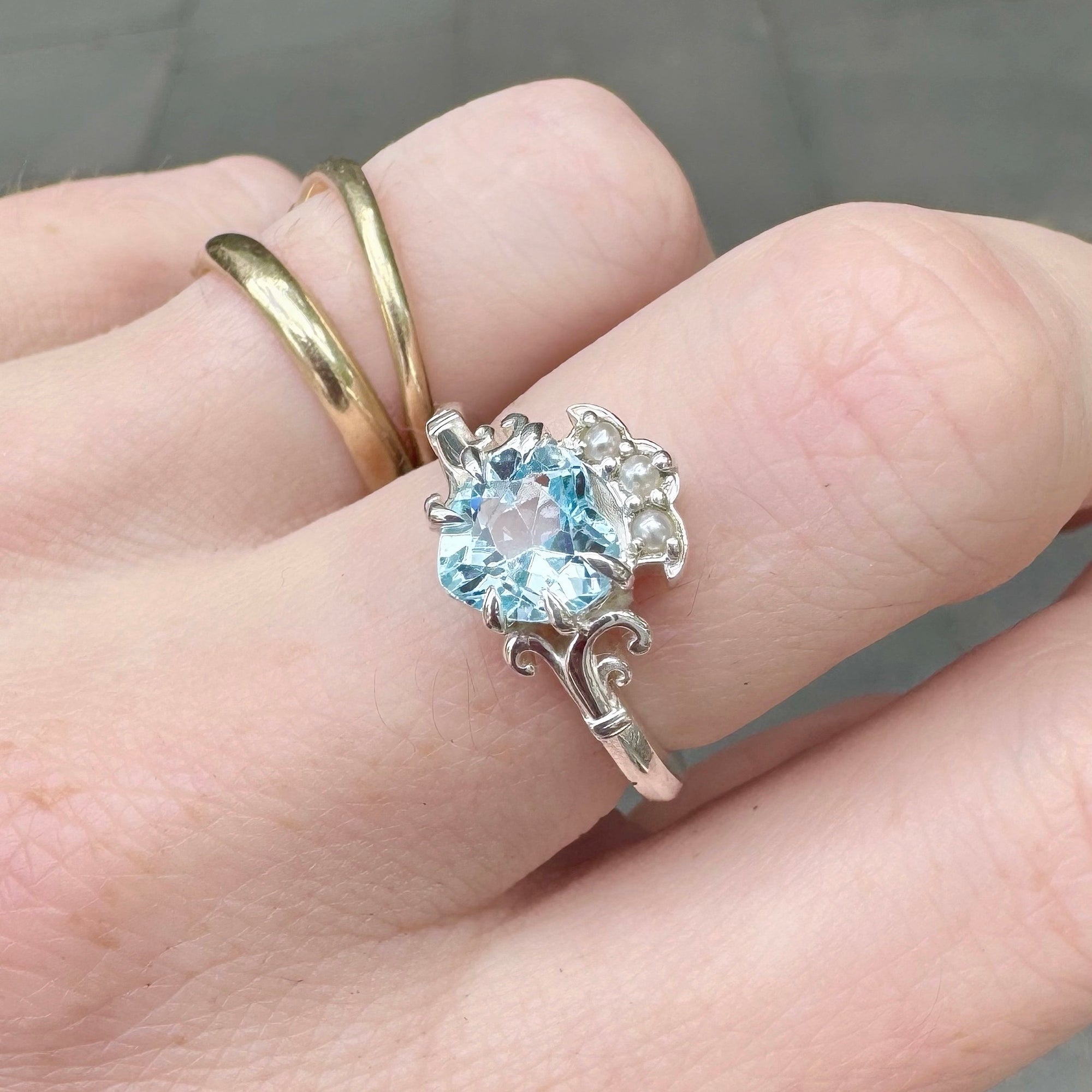 Crowned Heart Ring
