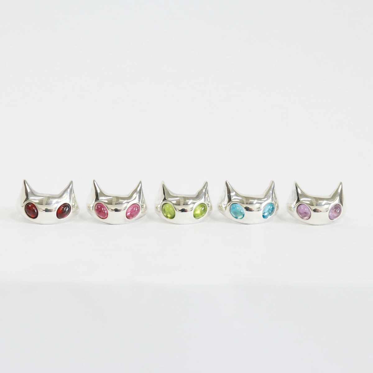 Bubble Kitty Ring- Five Colours
