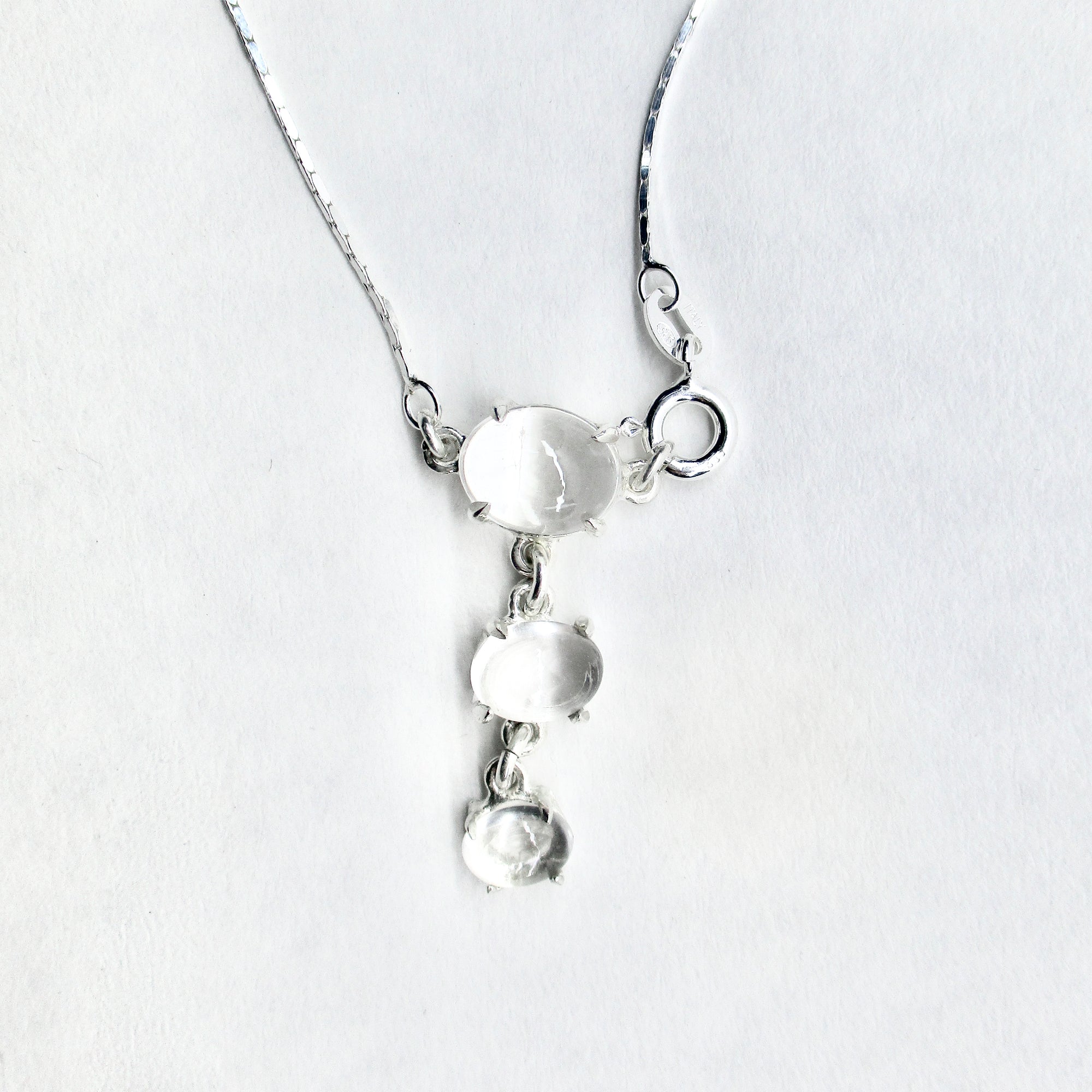 Rock Crystal Pools of Light Necklace
