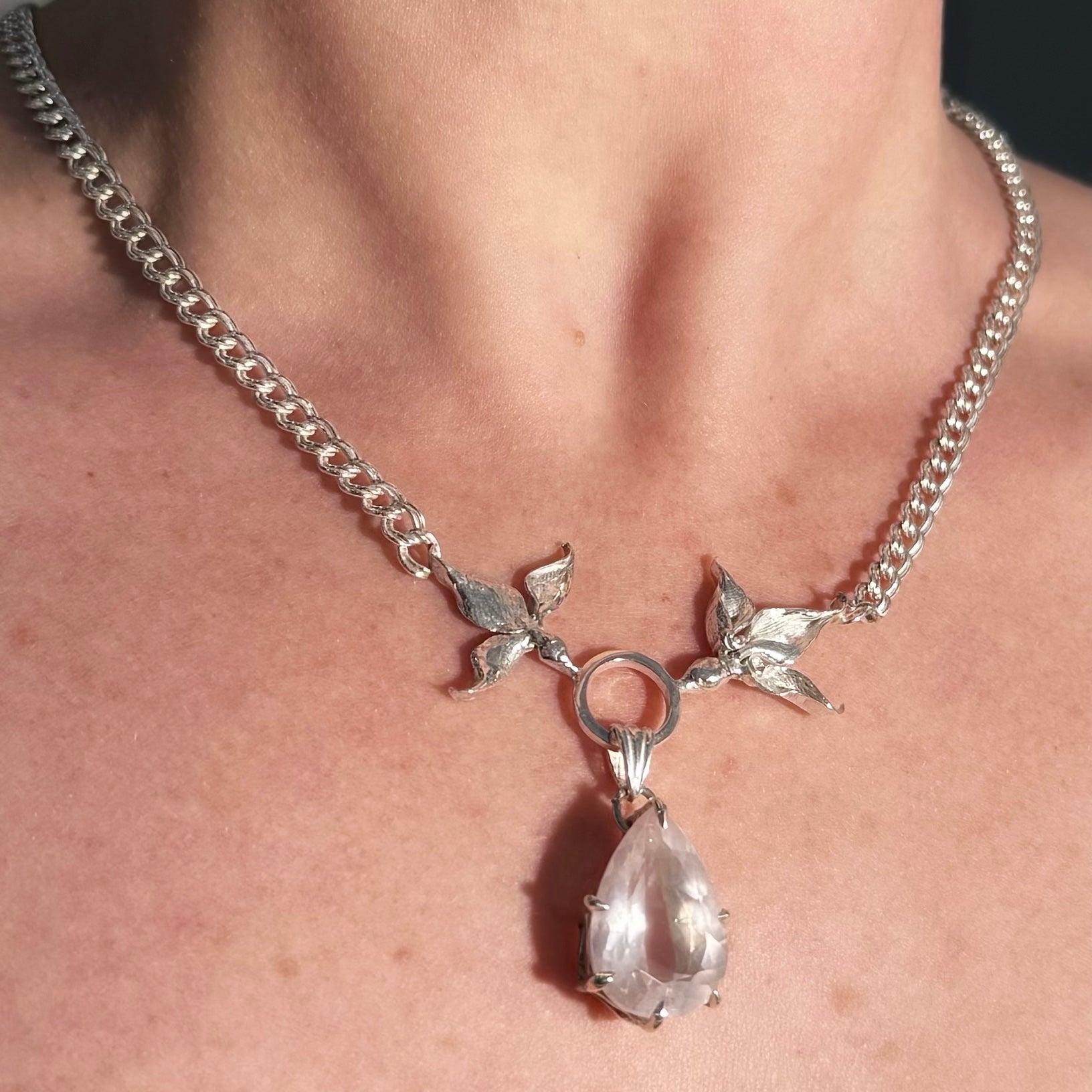 Two Birds With One Stone Necklace