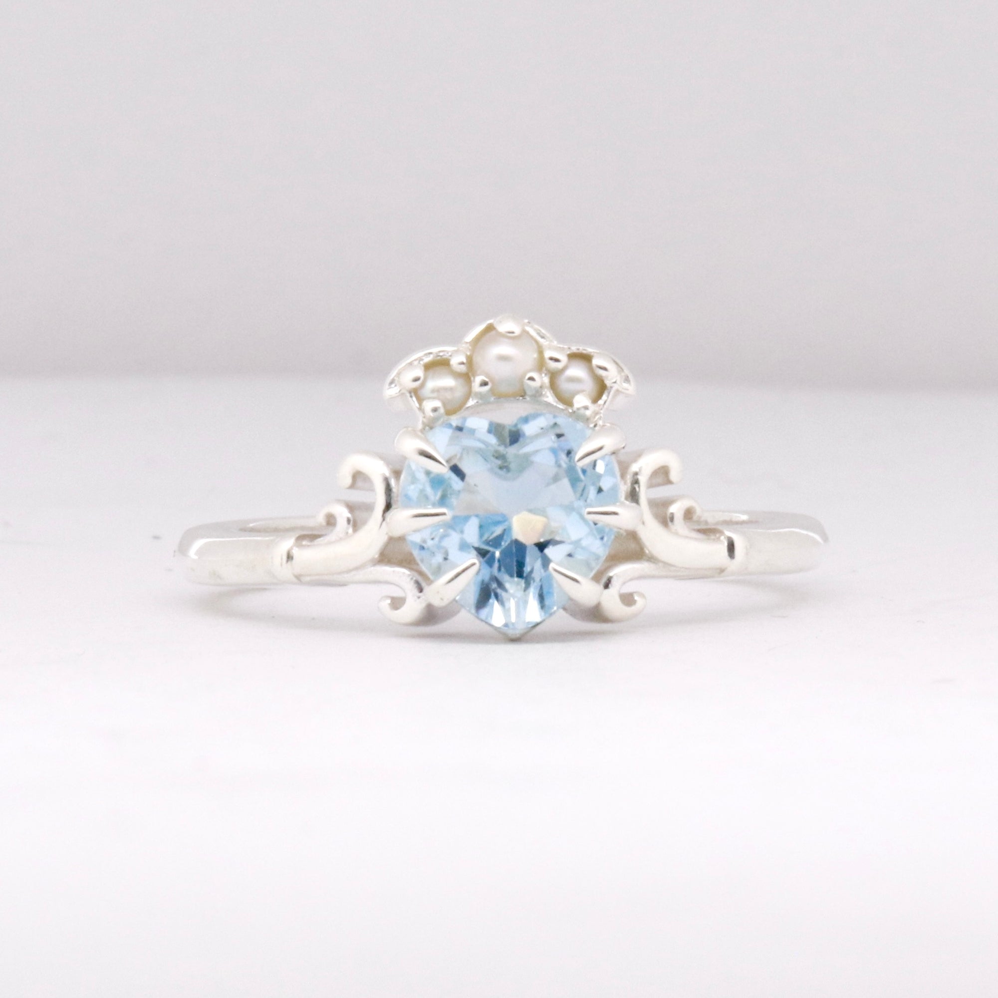 Crowned Heart Ring