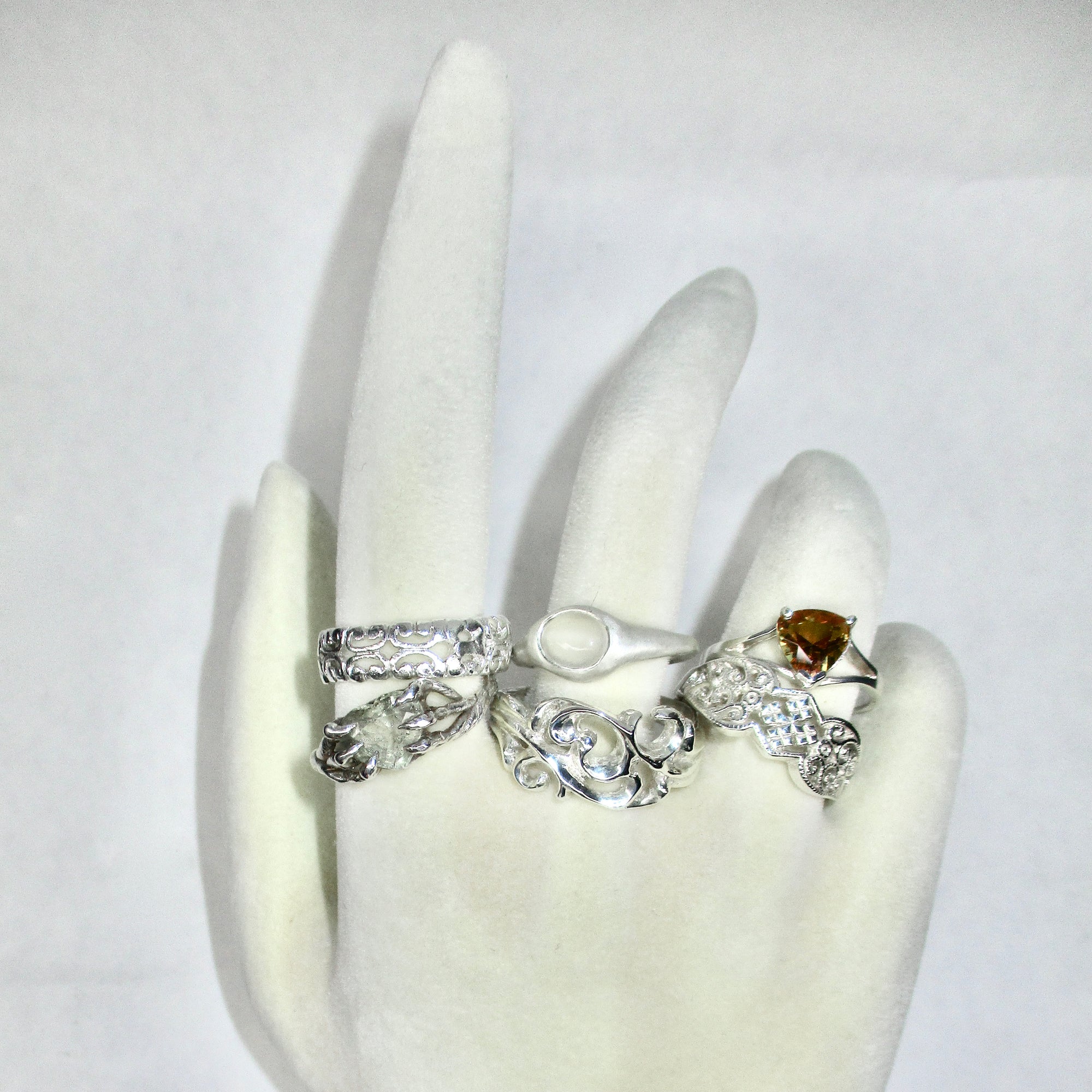 Openwork Filigree Ring