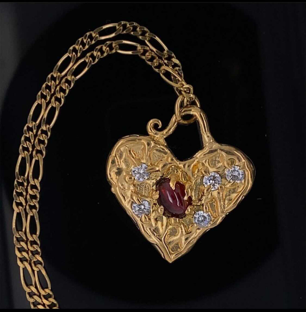 Ami Custom Heart Necklace