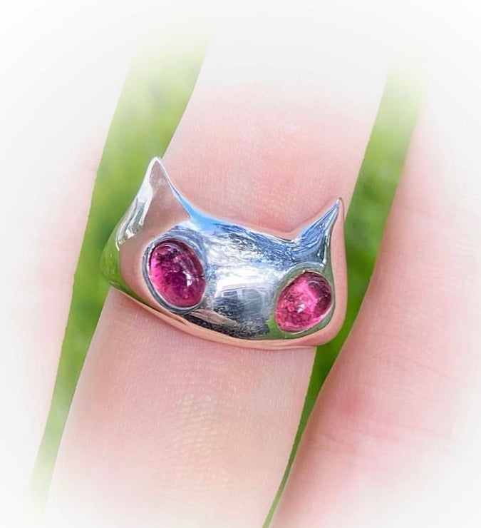 Bubble Kitty Ring