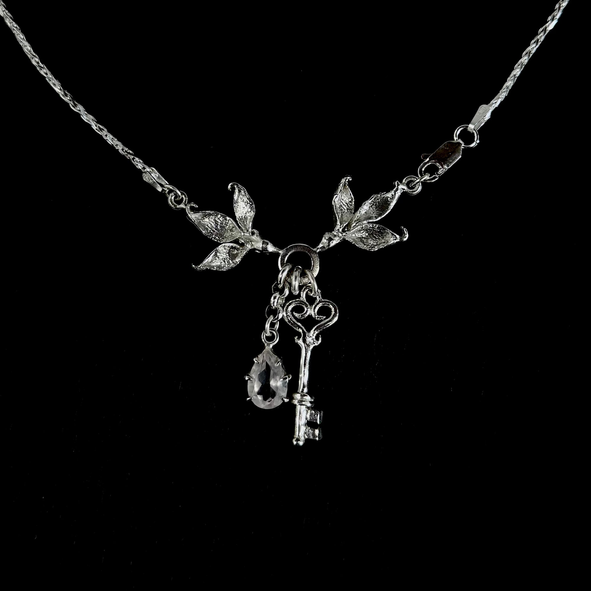 Two Birds One Stone Necklace