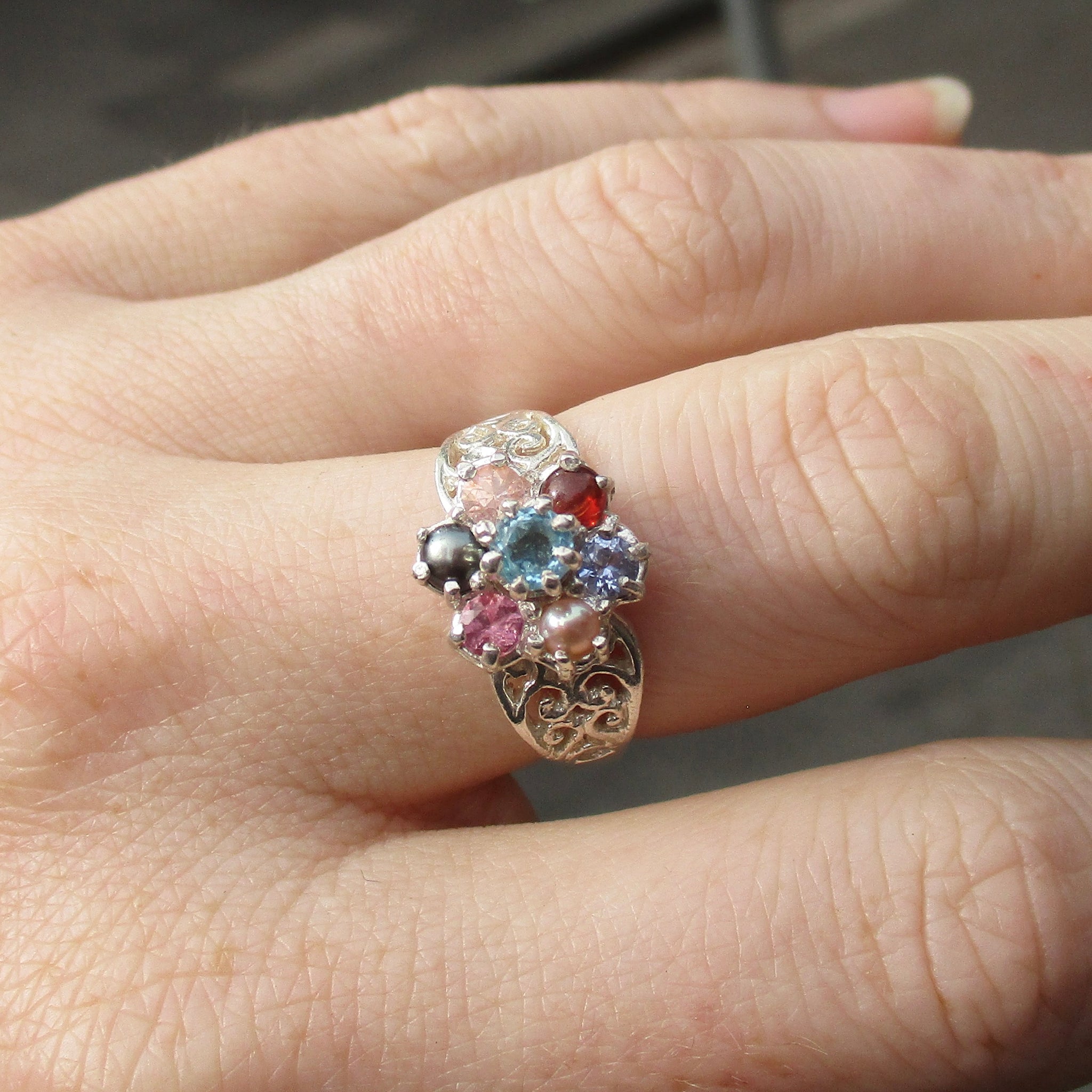 Carousel Halo Ring
