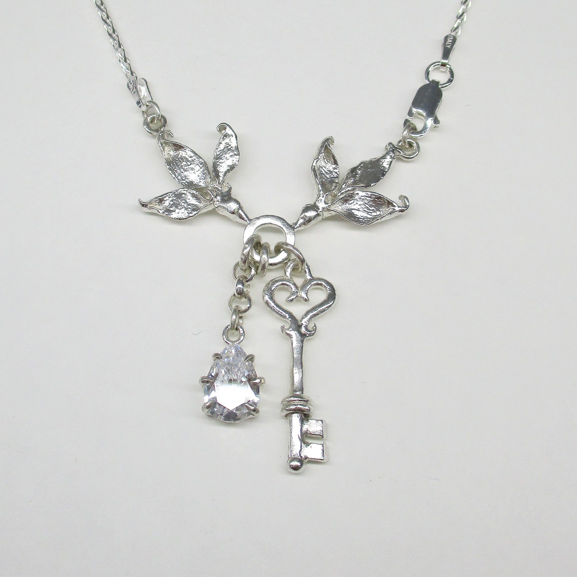 Two Birds One Stone Necklace