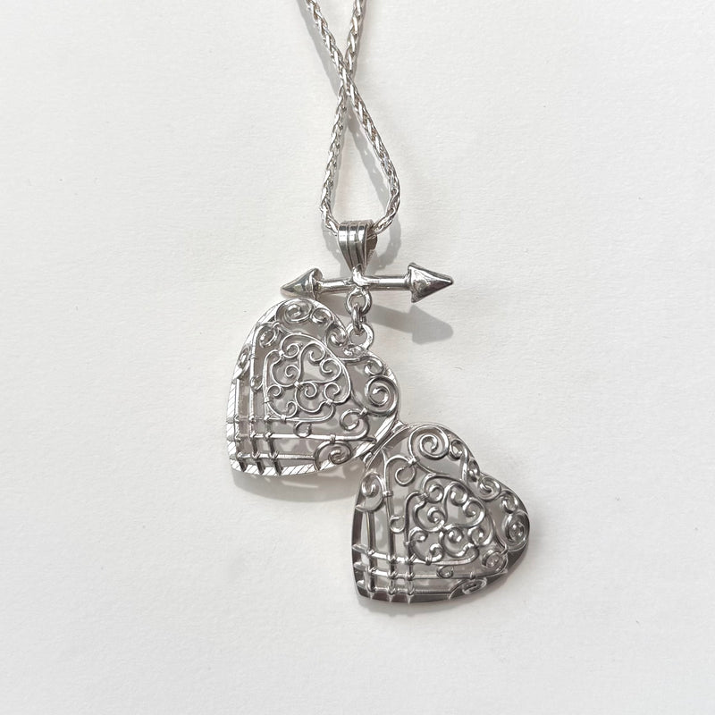 Pomander Heart Locket- Ready to Ship