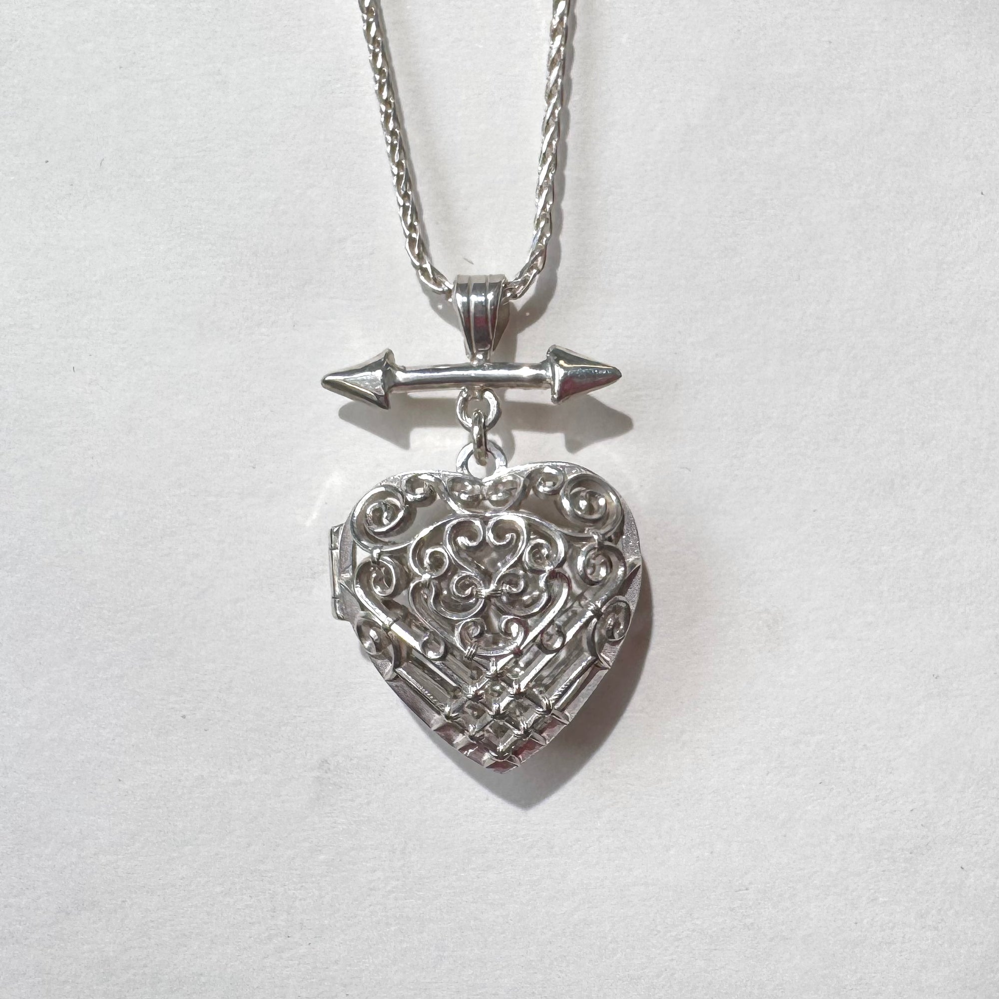 Pomander Heart Locket