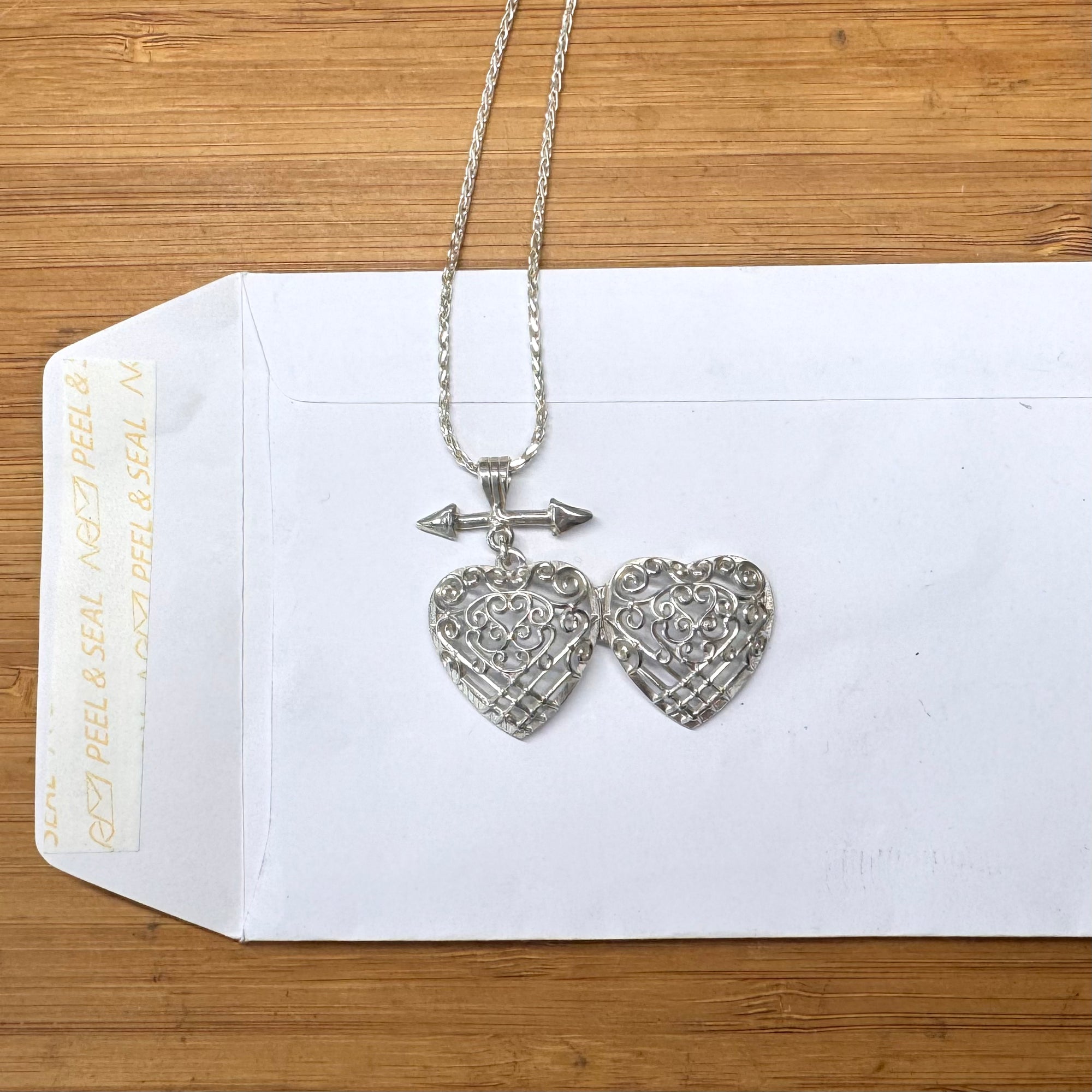 Pomander Heart Locket