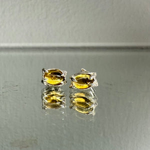 Citrine Studs