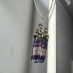 Another Fluorite Drop Necklace