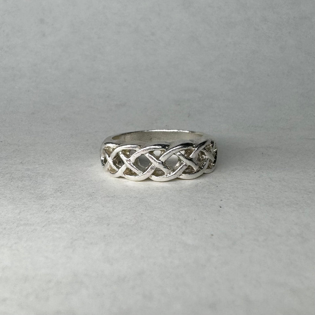Braided Stacker Ring sz L