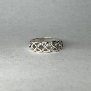 Braided Stacker Ring sz L