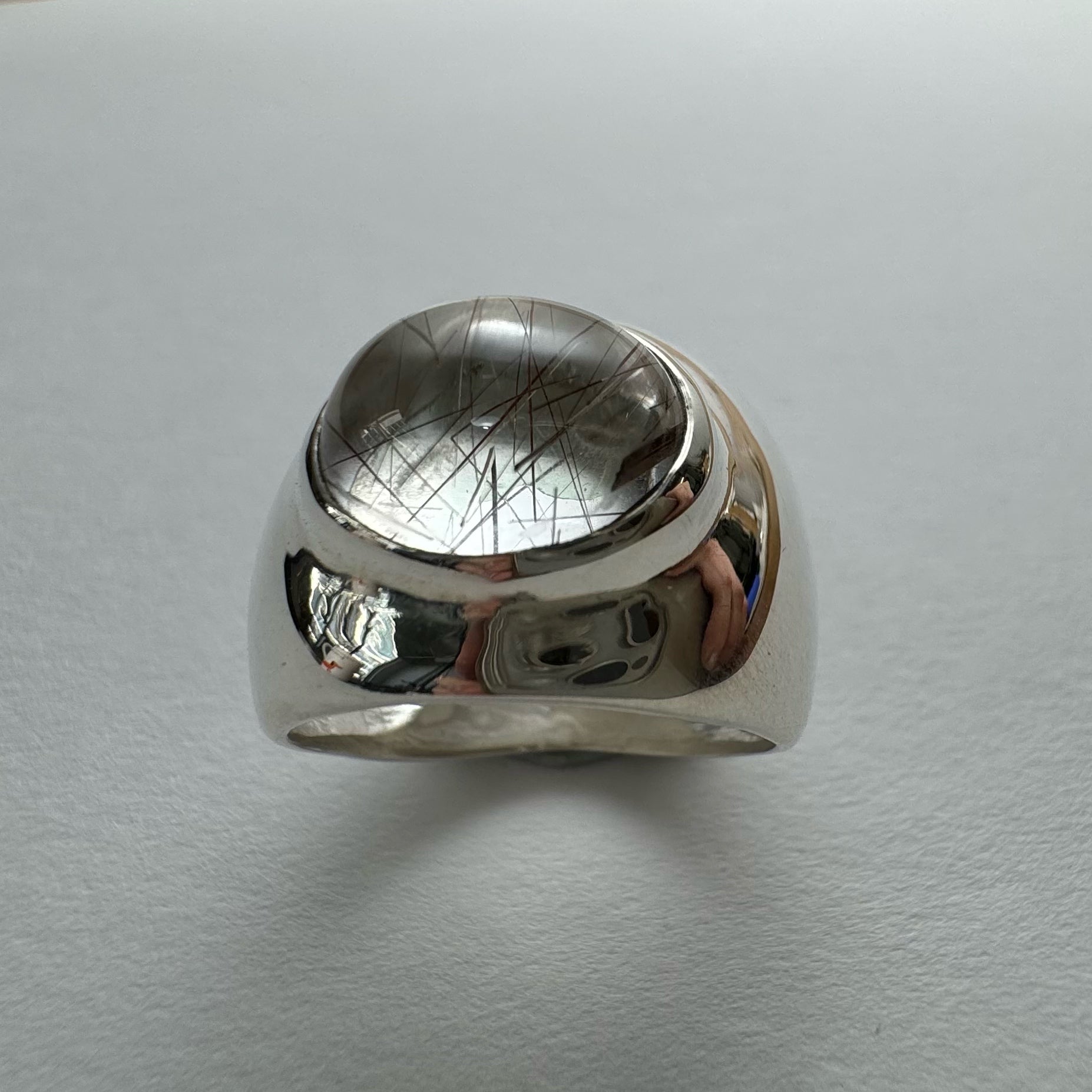 Starlight Ring in Rutilated Quartz