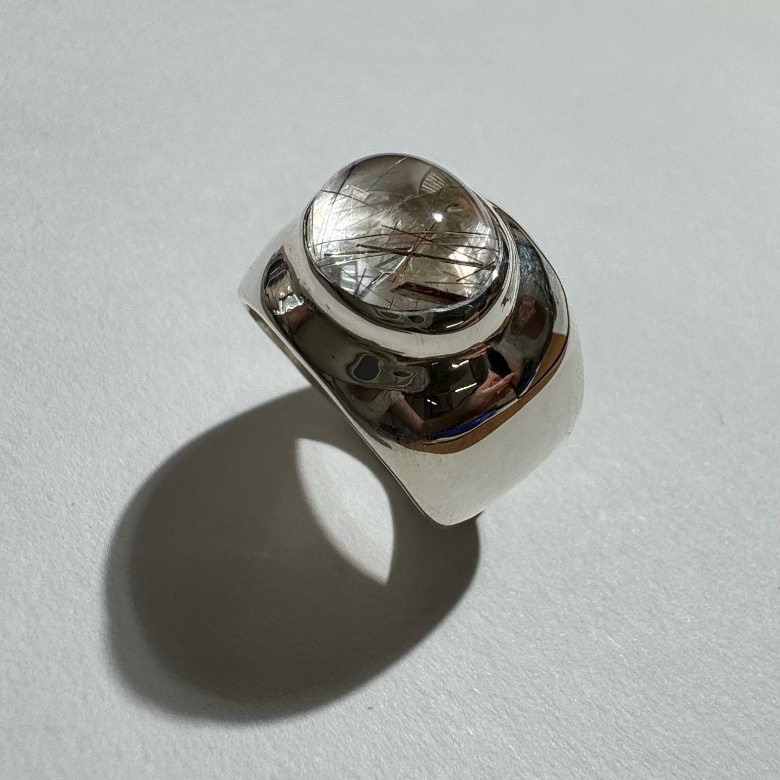 Starlight Ring in Rutilated Quartz