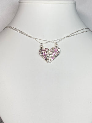 Cherished Necklace in Pink
