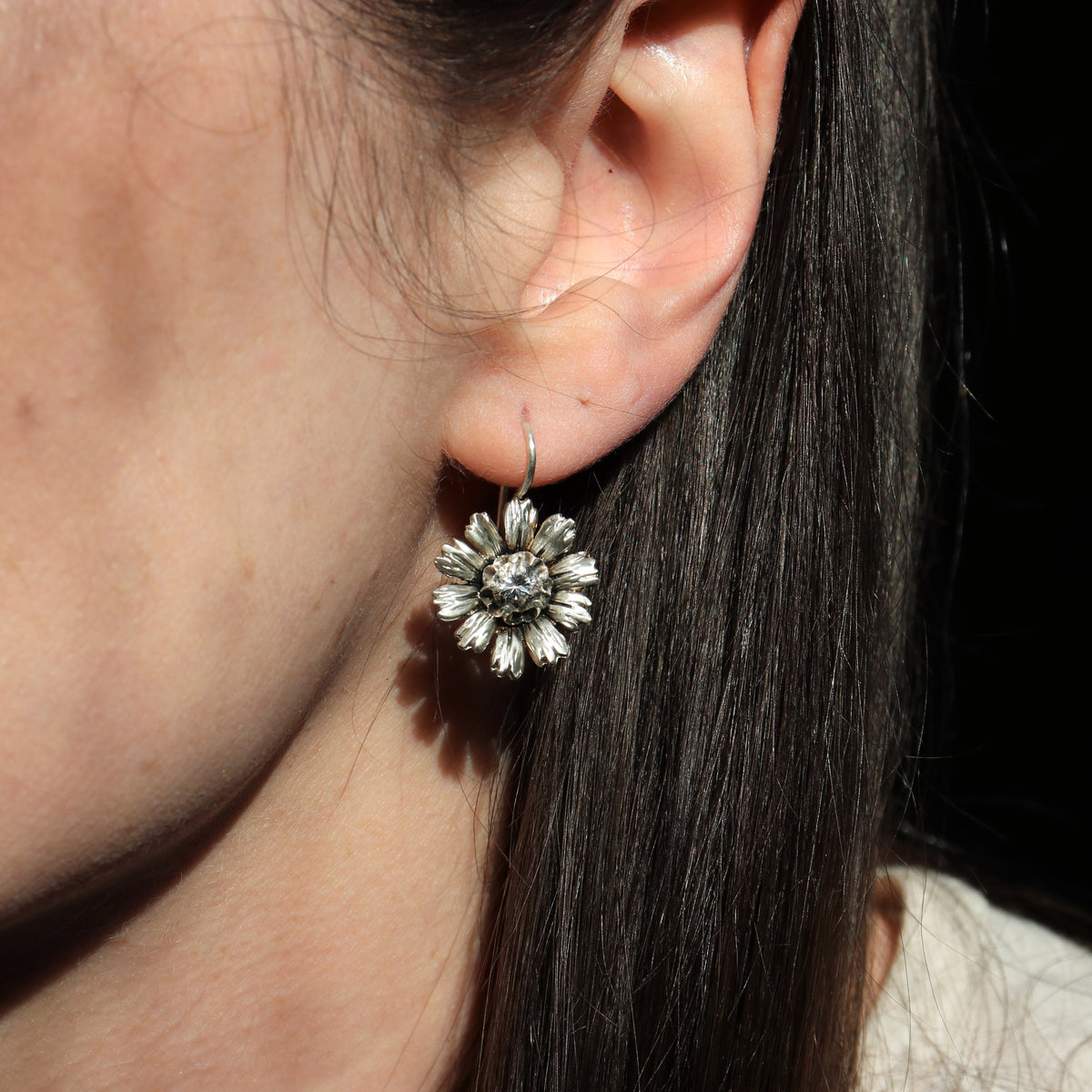 Oxeye Daisy Earrings