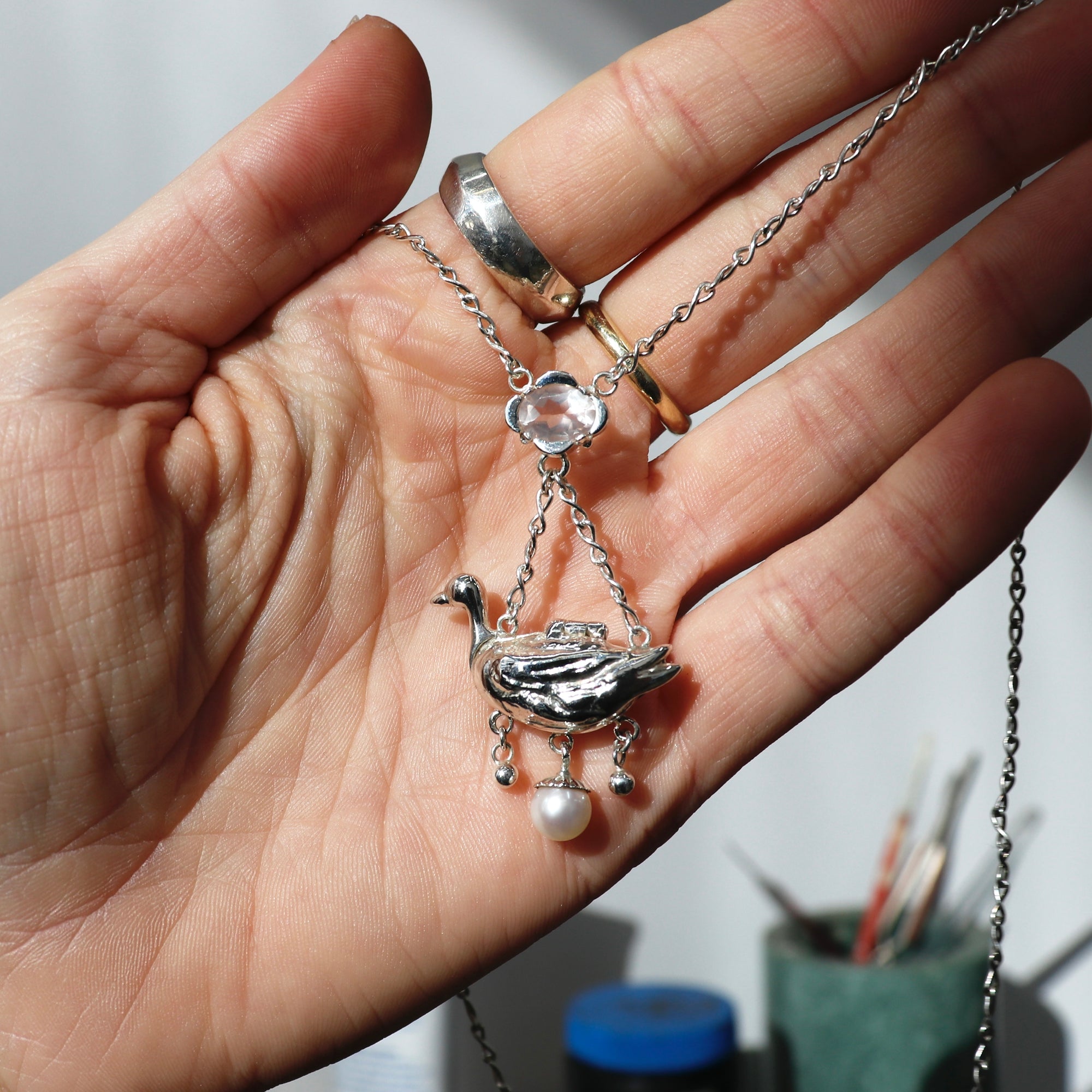 Royal Duck Locket