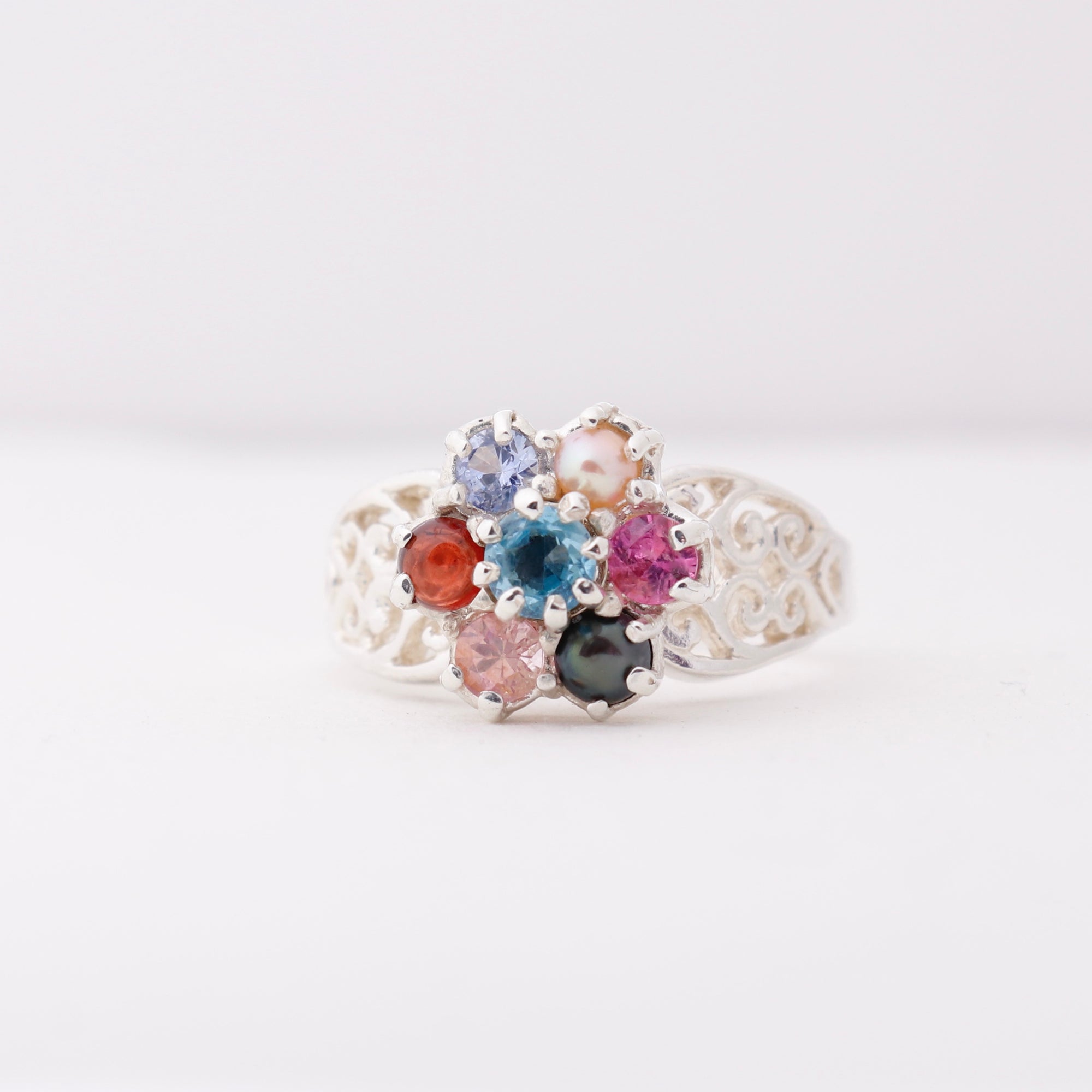 Carousel Halo Ring