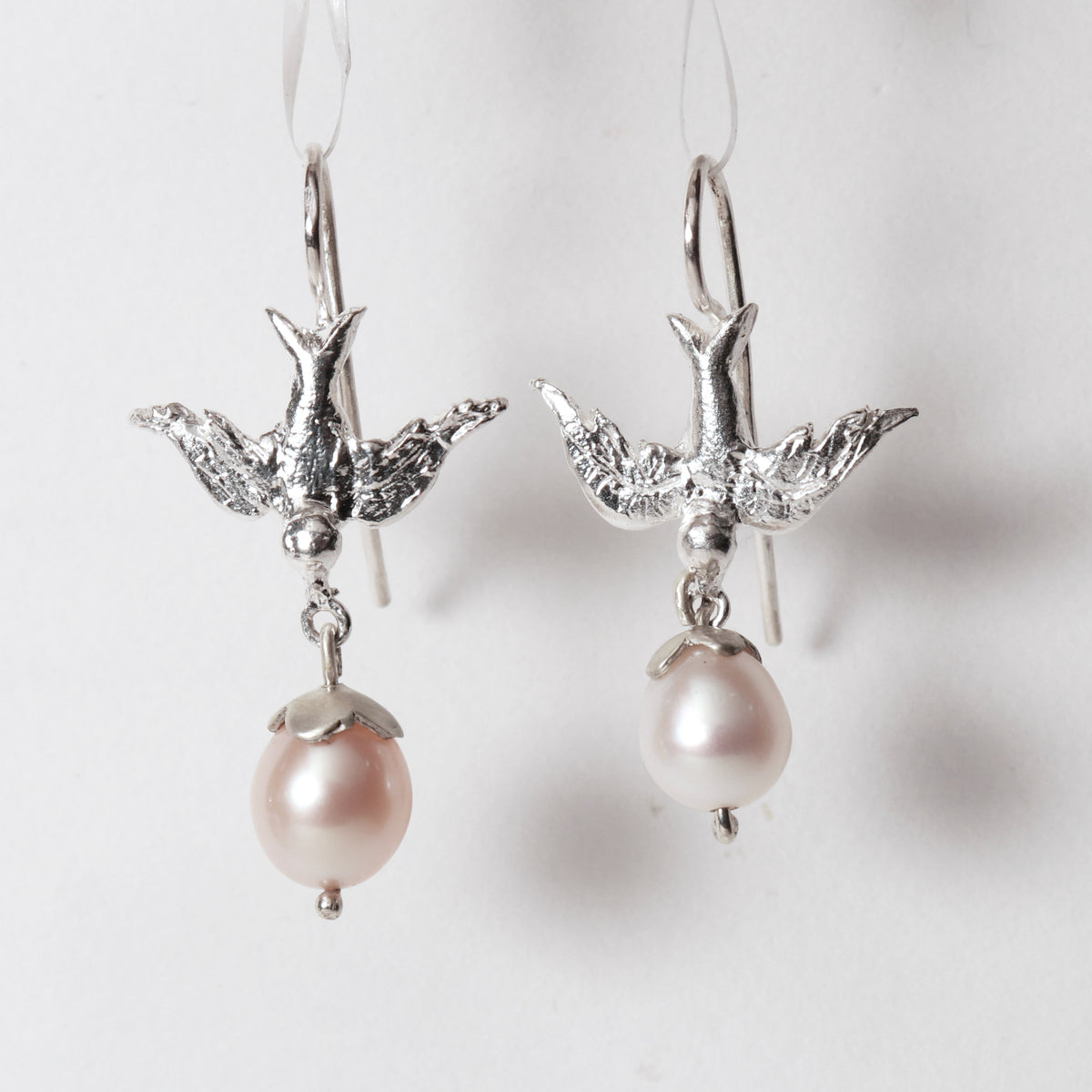Swallowed Whole Earrings with Pearl