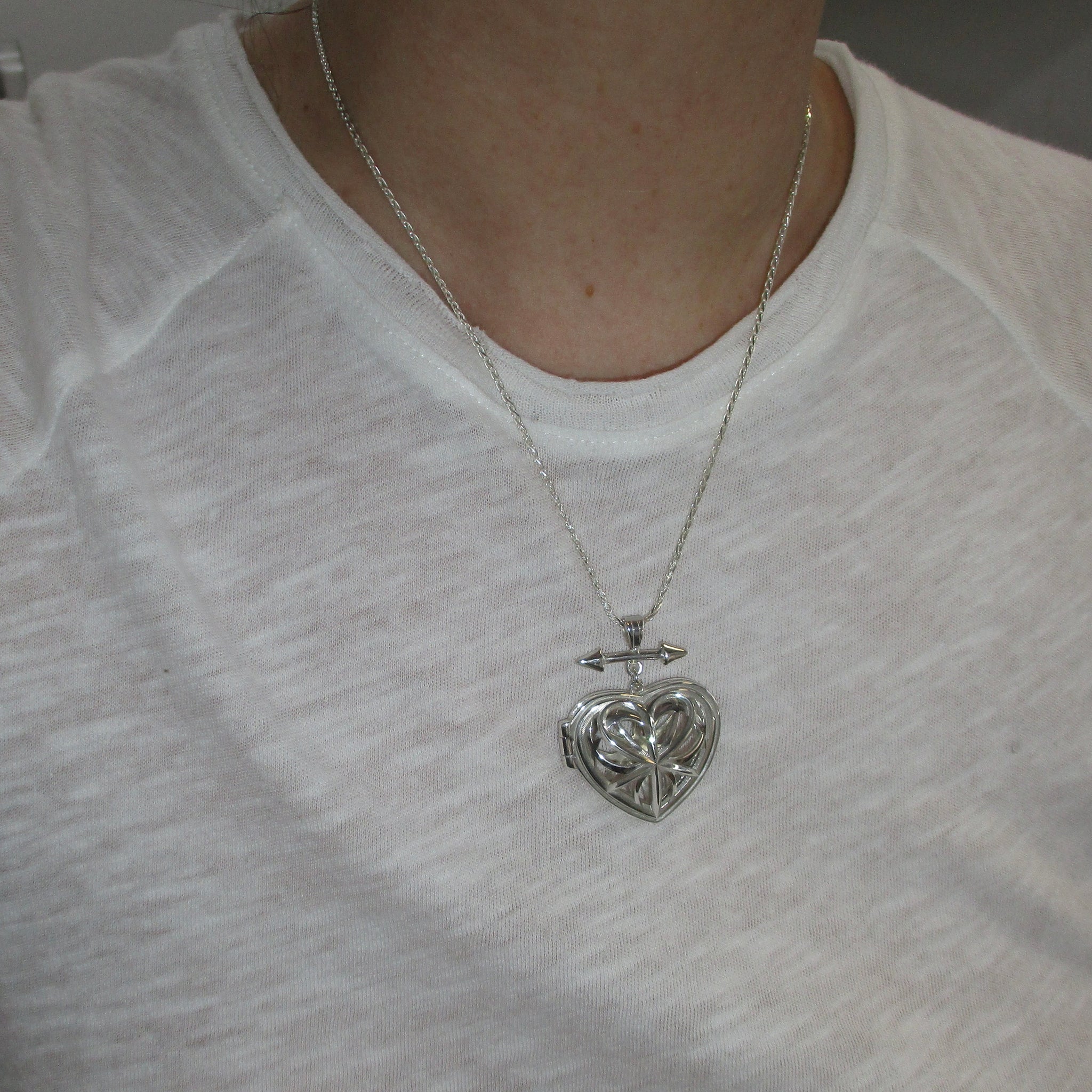 Perfume Heart Locket