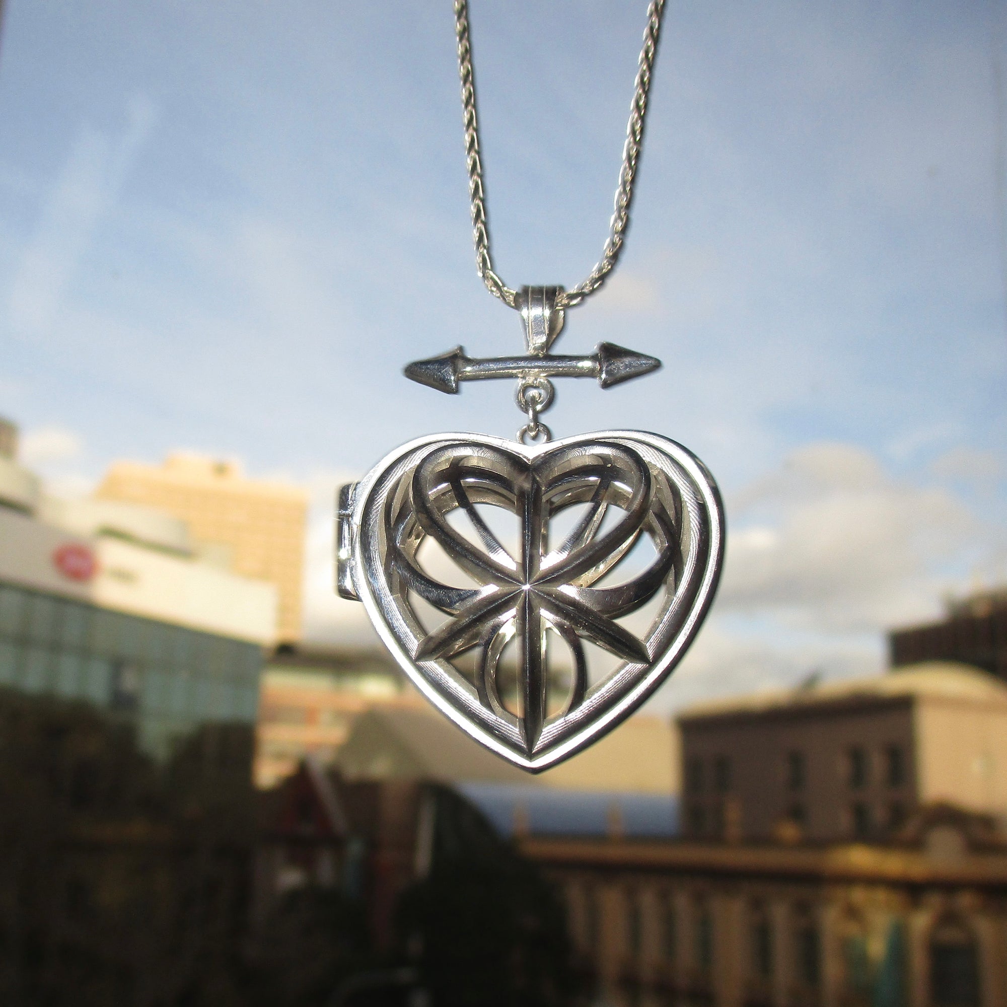 Perfume Heart Locket
