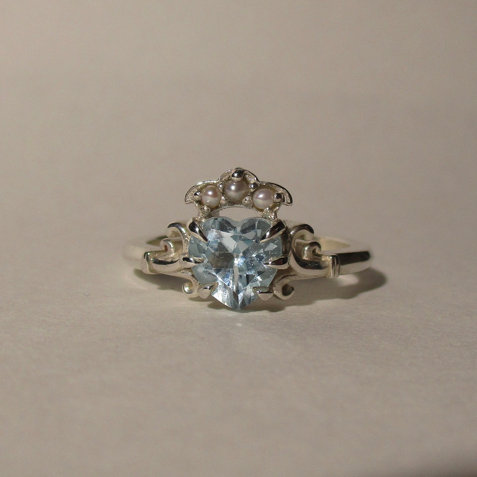 Crowned Heart Ring