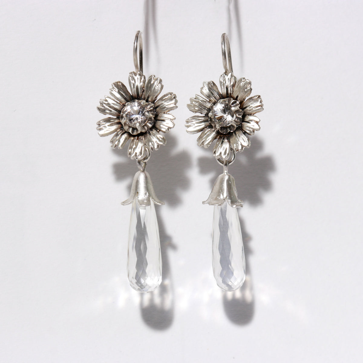 Oxeye Daisy Drop Earrings