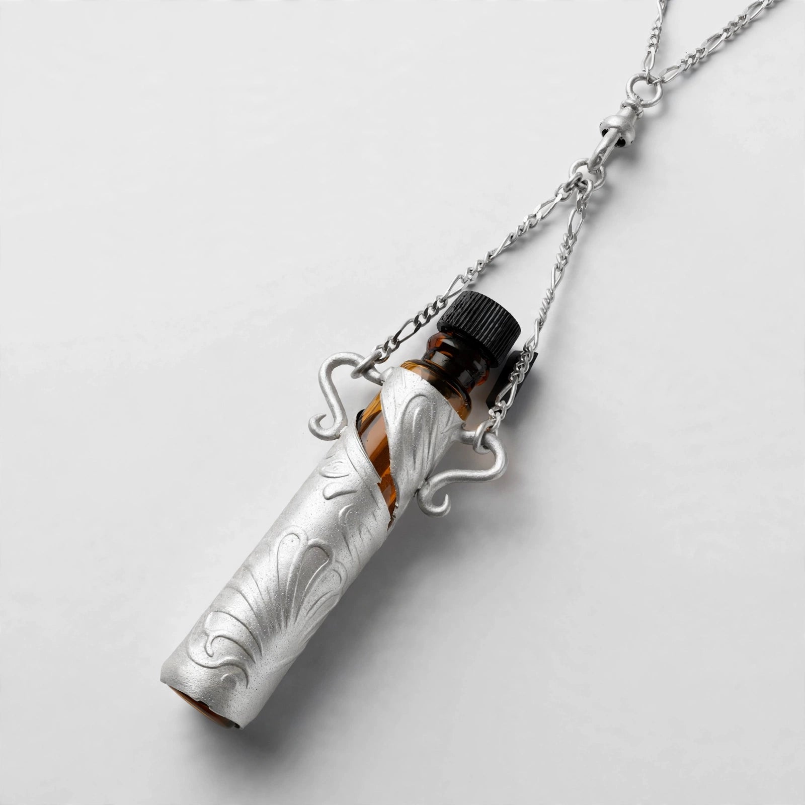 Embossed Perfume Vial Necklace - Impression #2