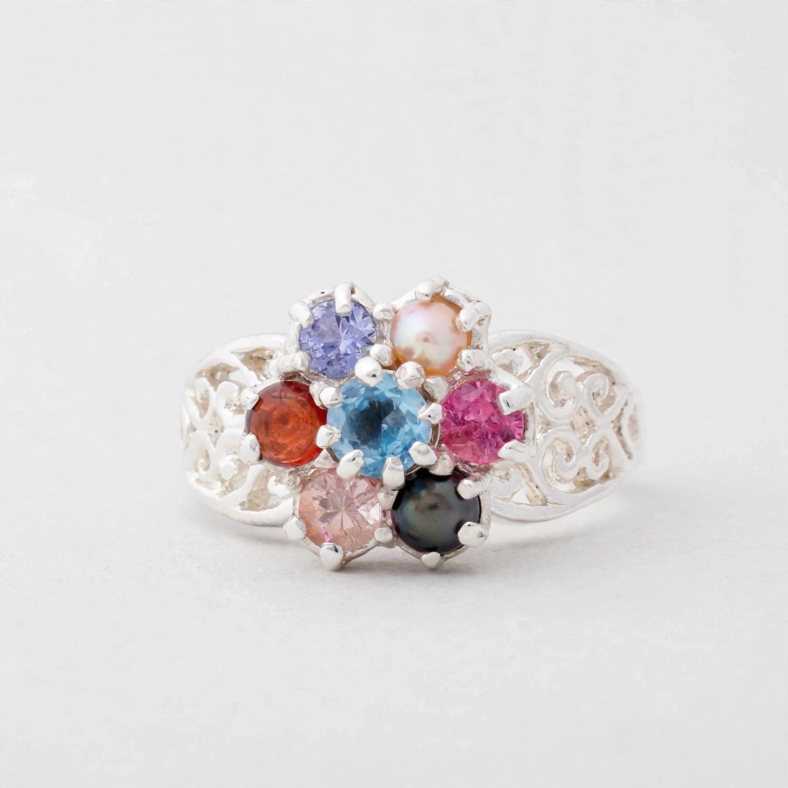 Carousel Halo Ring