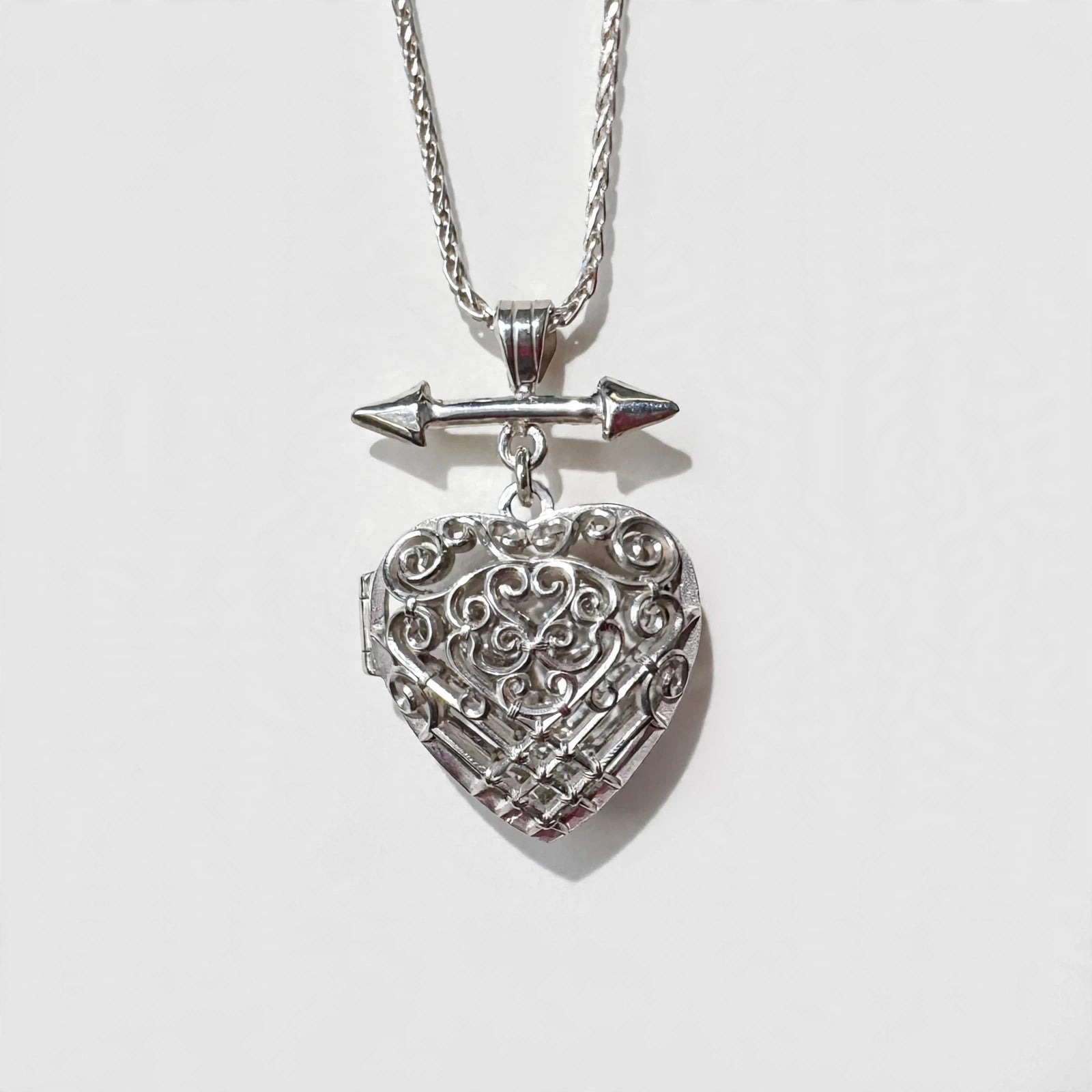 Pomander Heart Locket- Ready to Ship