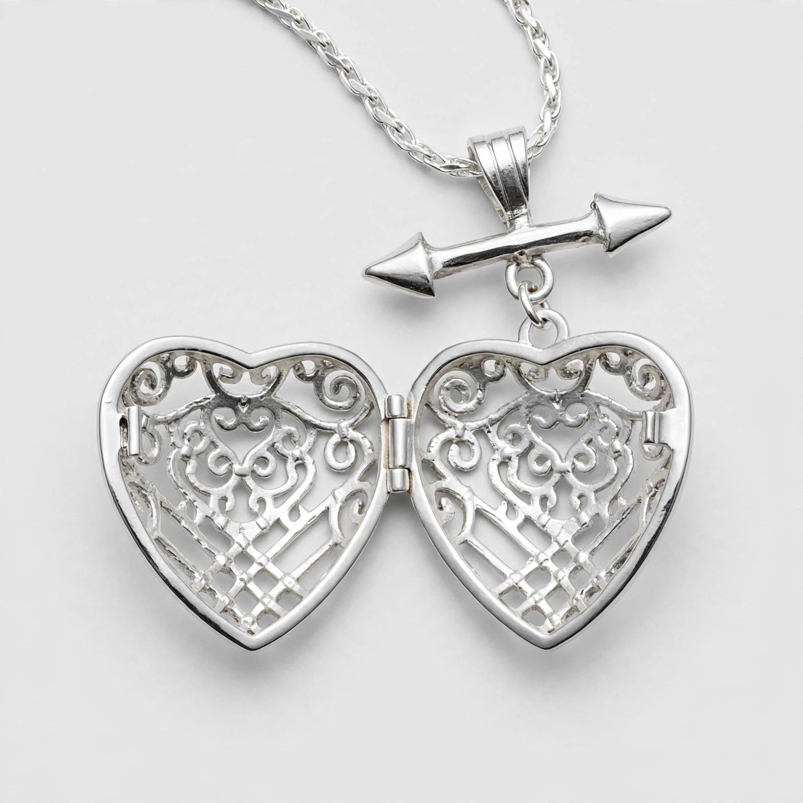 Pomander Heart Locket- Ready to Ship