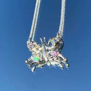 Bejewelled Mariposa Necklace