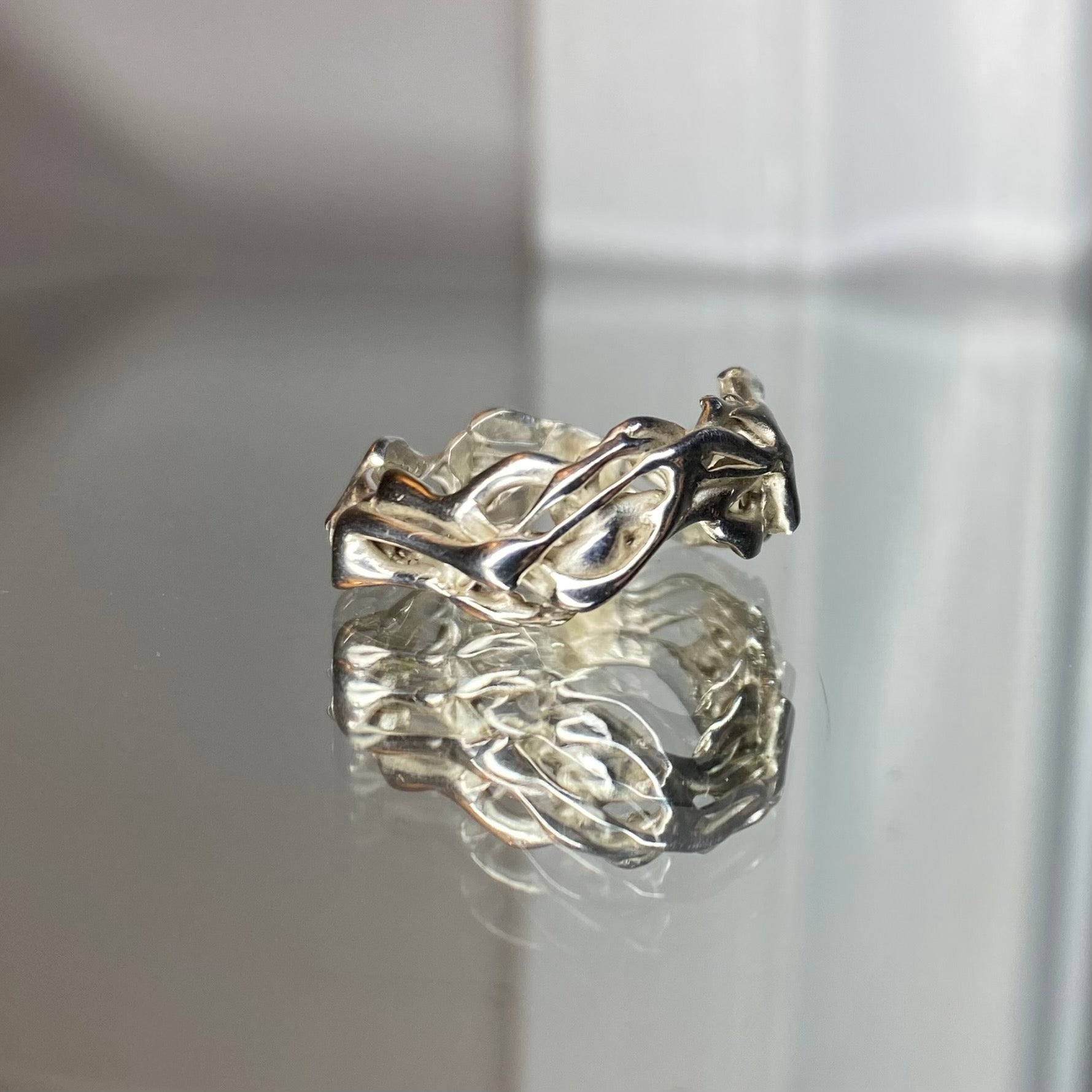 Nouveau Heart Ring