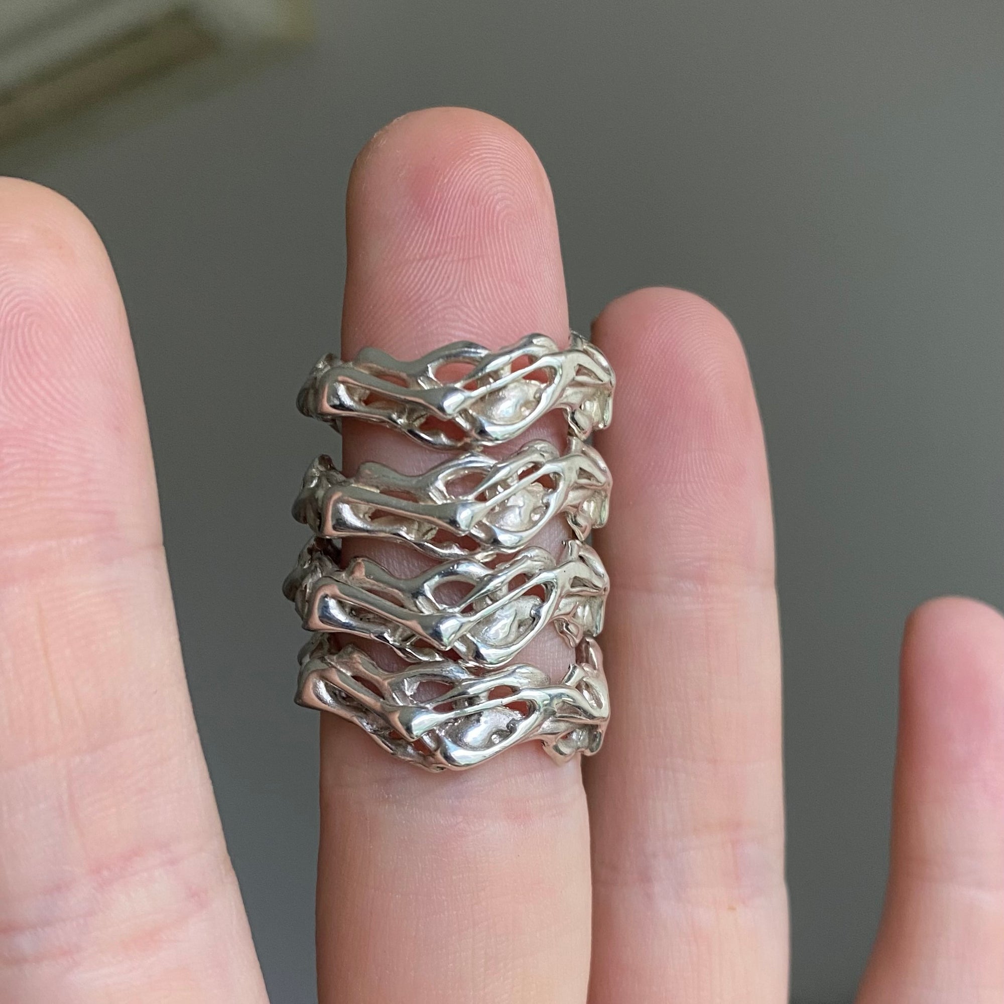 Nouveau Heart Ring